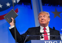 Donald Trump asegura que no podrá triunfar como presidente sin la ayuda de Dios