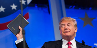 Donald Trump asegura que no podrá triunfar como presidente sin la ayuda de Dios