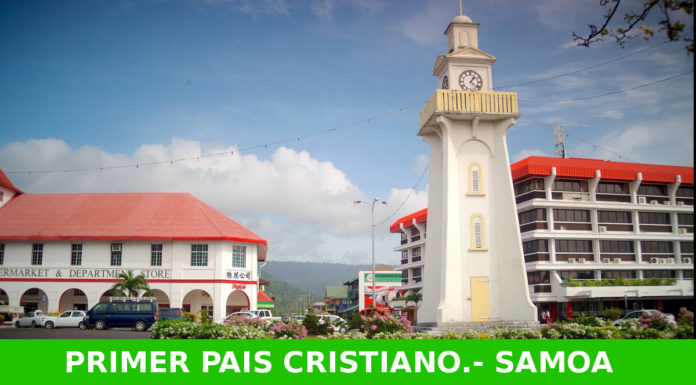 Samoa: El país admitió ser oficialmente un Estado cristiano