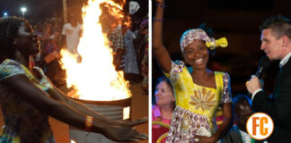 Africanos queman objetos de brujería en cruzada evangelística y se rinden a Cristo