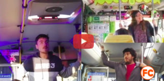 Juventud chilena predica a Cristo en transportes públicos ante la crisis presente