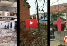 Gobierno Chino usa el aislamiento social para derribar Iglesias Cristianas