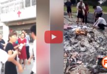 Gobernantes de China confiscan textos cristianos de las Iglesias y los prenden fuego