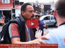 Evangelista es agredido por adoradores de la «Santa Muerte» cuando predicaba contra la idolatria en México